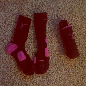 Nike elite pink socks